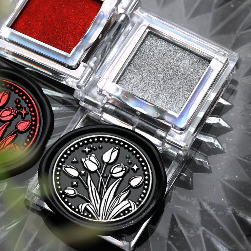 Glitter Wax Paint for Wax Seal Stamp, Scrapbooking Gift Wrap, Pearlescent Color Wax Paint for Coloring Wax Seal Stamp
