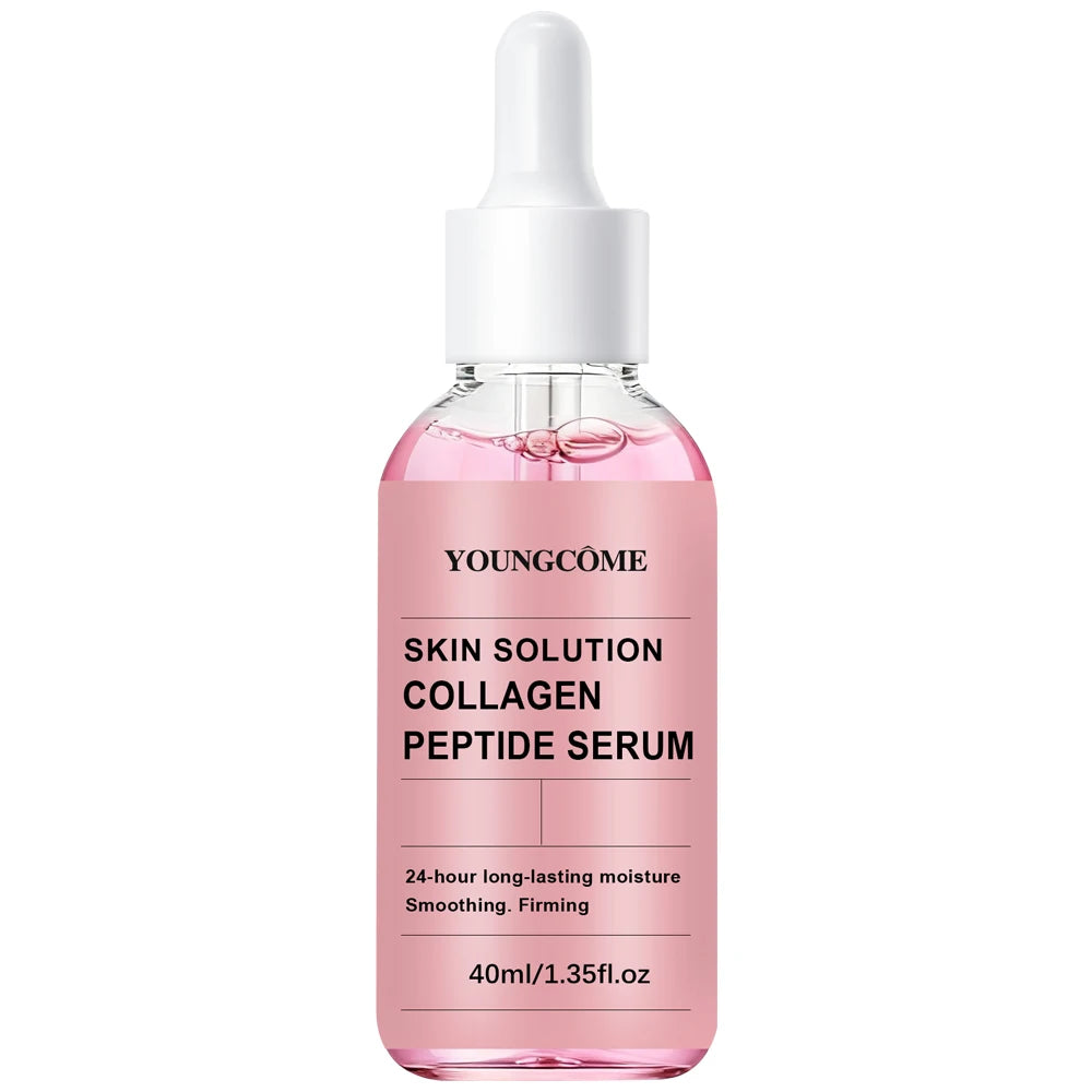 YOUNGCOME Collagen Peptide Serum for Face - Deep Hydration & Firming Essence | Nourishing Skin Care for Smooth Elasticity