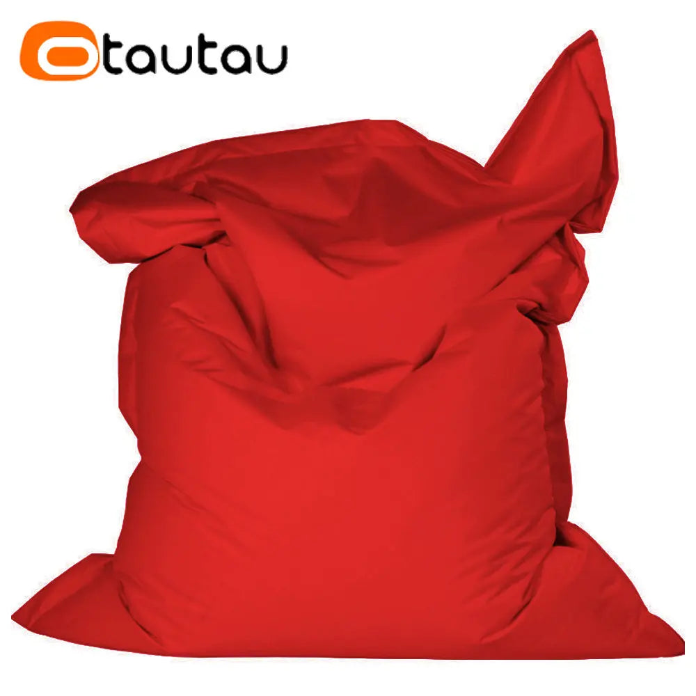 OTAUTAU Retangular Swimming Pool Floating Bean Bag Pouf Cover No Filler Waterproof Beach Pillow Sac Salon Sofa Bed Chaise Lounge