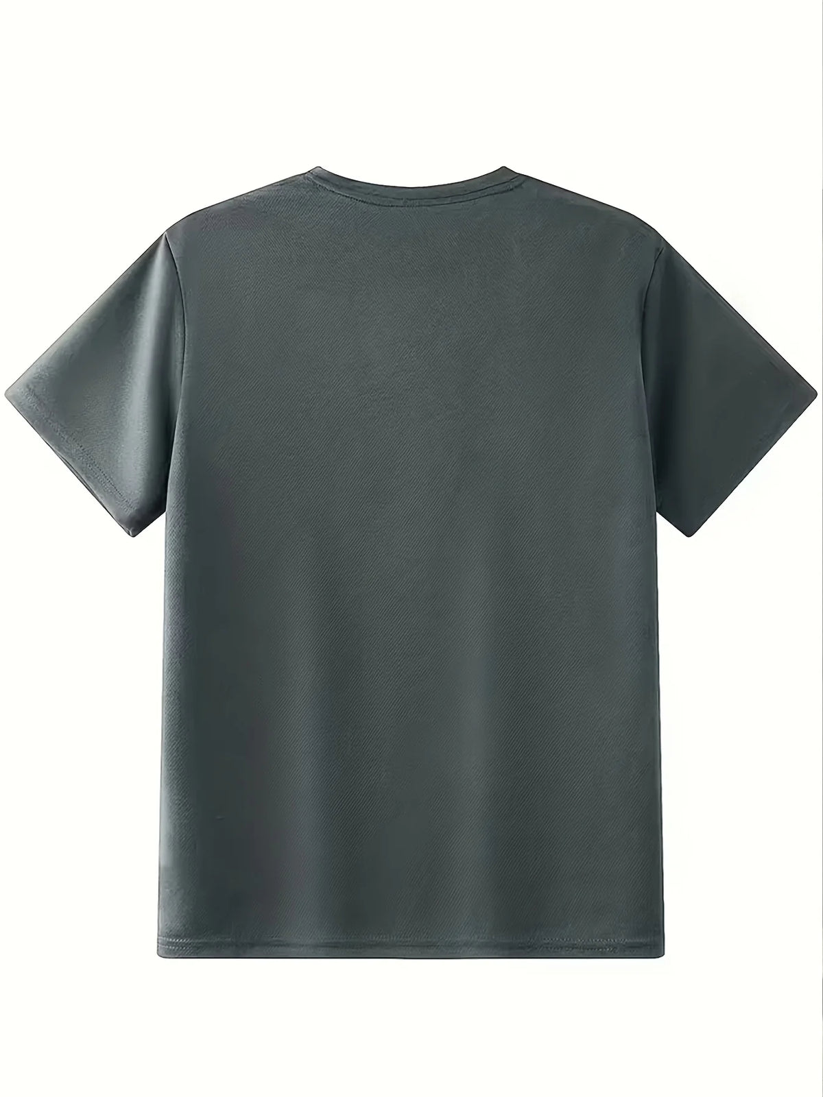 Summer Men's Fashion Casual Streetwear Sport Sweat-Wicking Breathable Printed