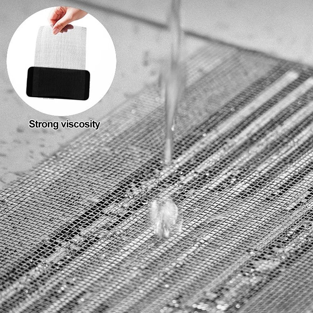 5/10 Meter Strainer Kitchen Sink Sewer Outfall Stopper Bathroom Mesh Stickers Disposable Shower Floor Drain Filter Hair Catcher