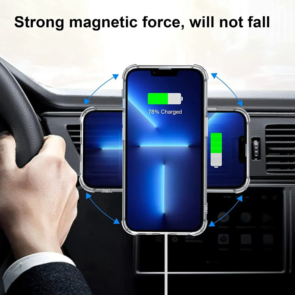 1-10PCSUniversal Strong Magnetic Ring Plate for MagSafe Wireless Charger 3M Adhesive Iron Sheet Sticker Car Phone Holder Mount