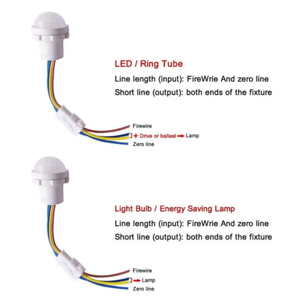 PIR Motion Sensor Smart Switch