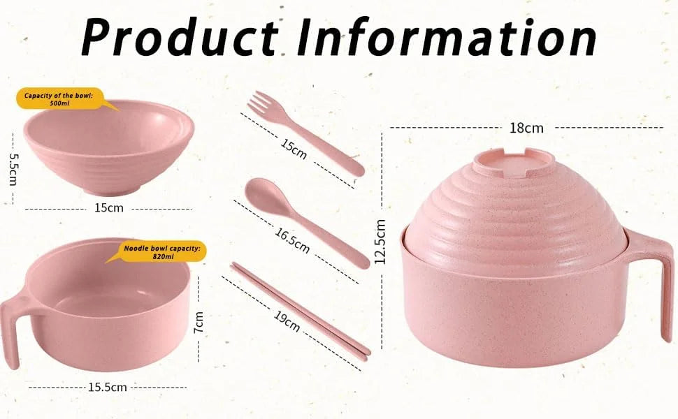 Ramen Bowl Set Ramen Noodles Bowl With Chopsticks Ramen