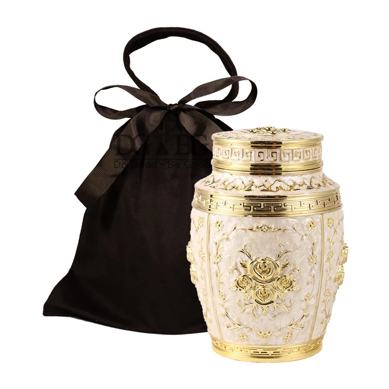 Metal Cremation Urns for Human Ashes, Coffin Box, Pet Memorial, Keepsake Urns, Small Animal Urn, Funeral pet urns