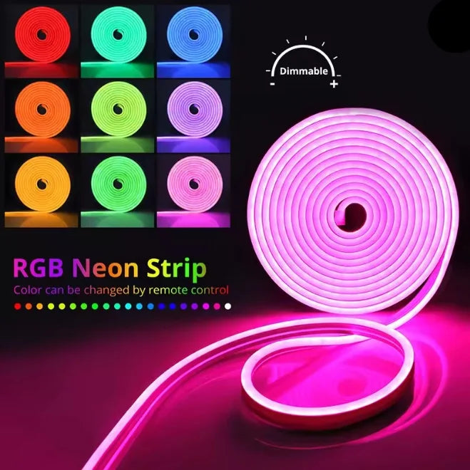 Car LED Flexible Strip Cool Light Fit For Toyota 4Runner 2025-2026, Music Sync Ambient Lamp 256 Colors Dashboard Through-body Light Easy Install Non-Waterproof Car Interior Atmosphere Light