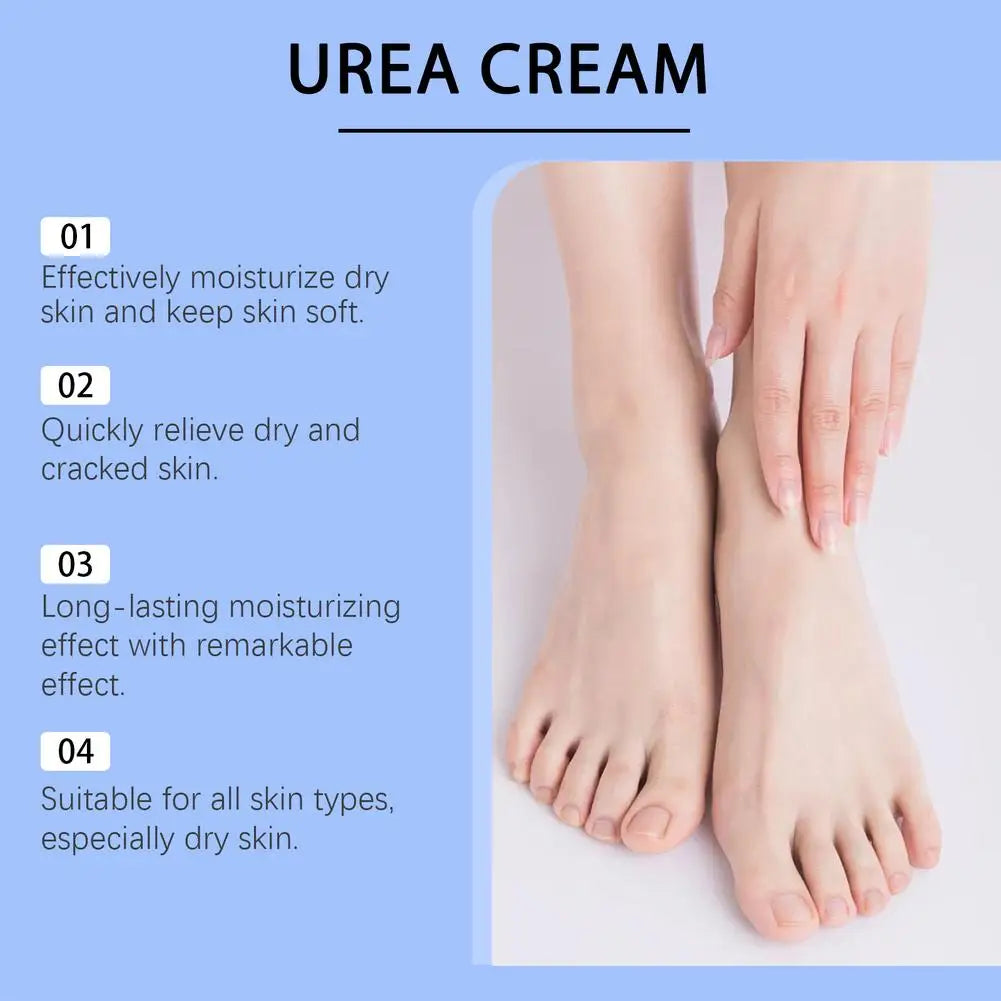 Urea Care Foot Cream Heel Repair Moisturizing Soft Relieve Drying Cracked Remove Calluses Dead Skin Removal Hand Foot Skin Care