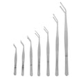 1Pc 7Size Barbecue Tongs Food Tongs Food Clip Kitchen Gadgets Stainless Steel Churrasco Tweezers Clip Buffet BBQ Restaurant Tool