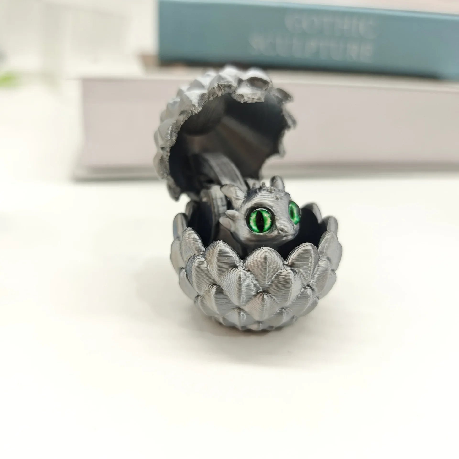 3D Printed Toys Mini Dragon Egg Set Creative Simulations Model Easter Home Decor Kids Gift Cute 3D Printing Design