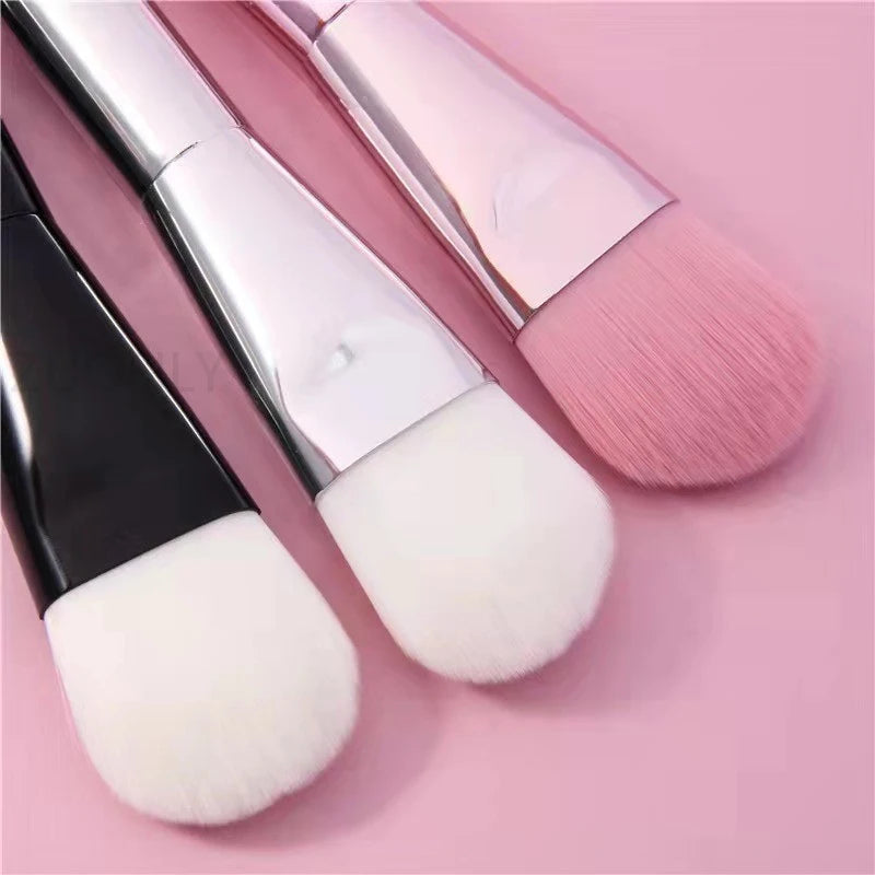 1PC Professional Double Ending Soft Bristle Silicone Wear-resistant Facial Flexible Mask Brush Skin Care Cleaning Beauty Tools