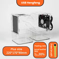 Mini Bird Grain Blowing Machine Household Washable Electric Bird Food Cereals Peeling Shell Blower Birds Supplies Tool