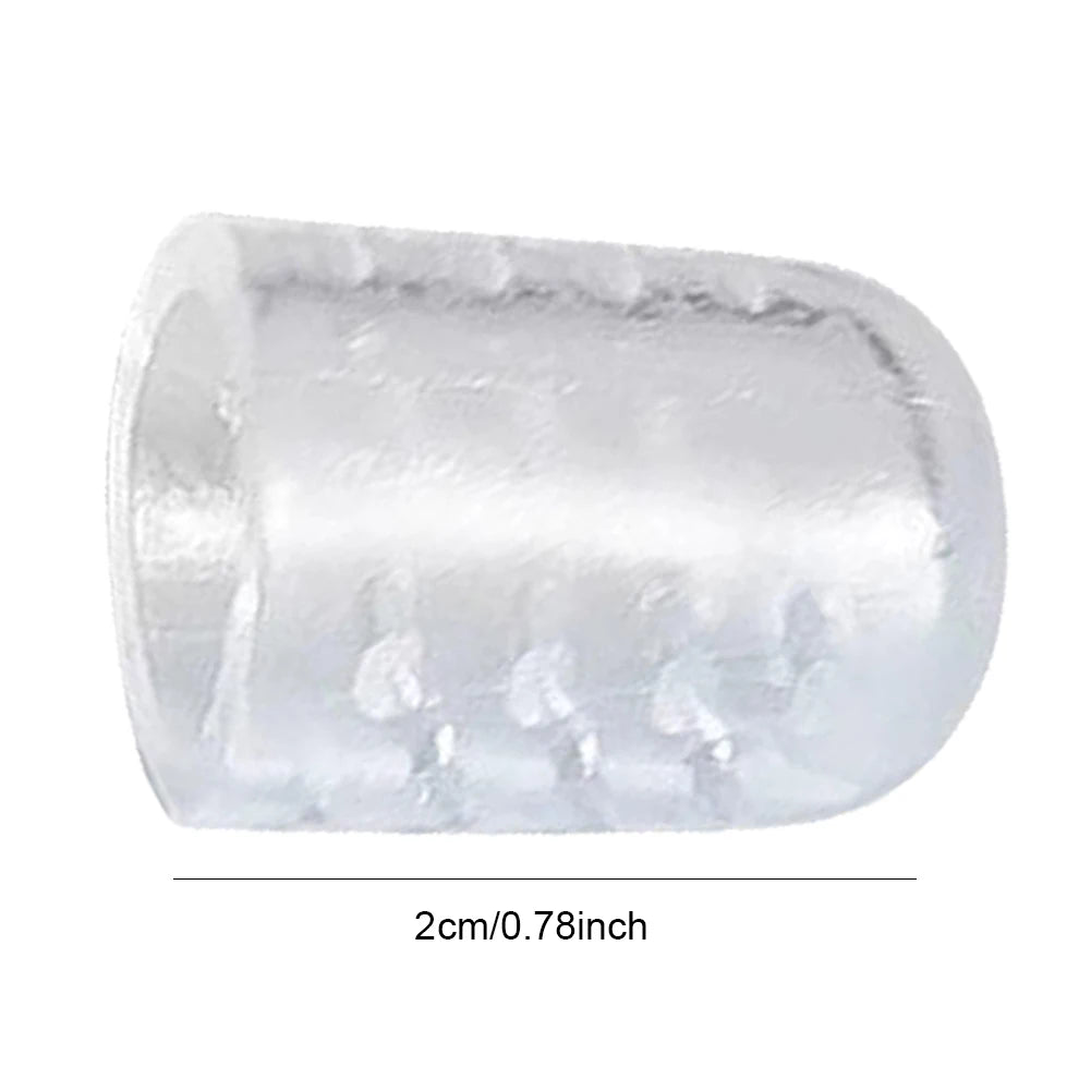 Toe Covers Breathable Silicon Resin Toe Caps Cover Protectors Elasticity Relief Pain Anti-Friction Sweatproof for Mne Women