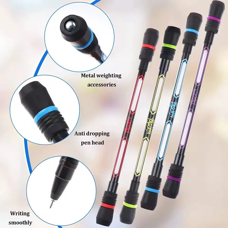 Spinning Pen Rolling Finger Rotating Pen Gaming Trick Stress