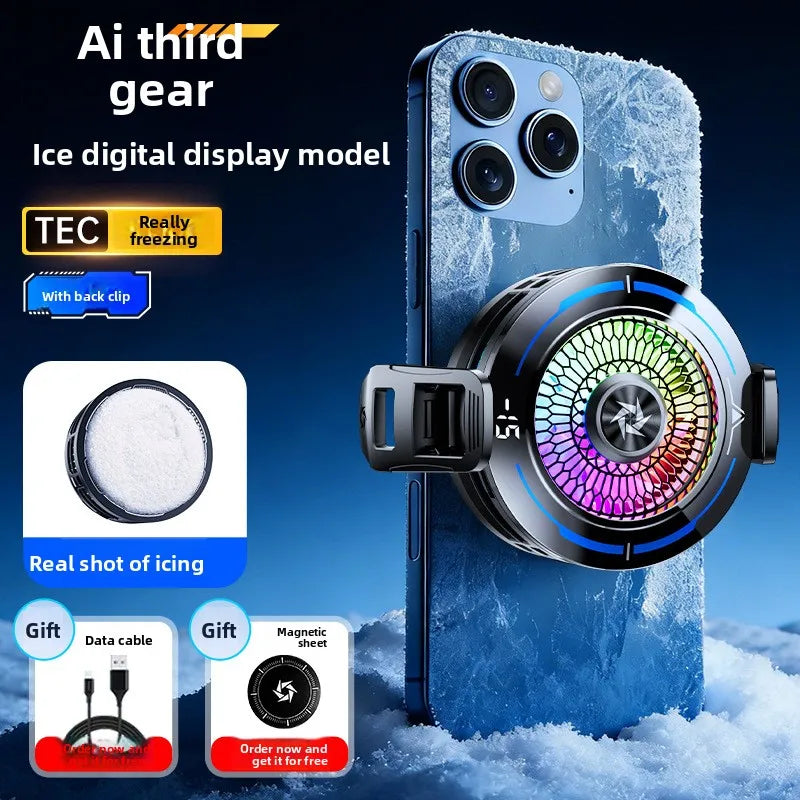 Phone Cooler Fan Gaming Portable Phone Cooling Fan for