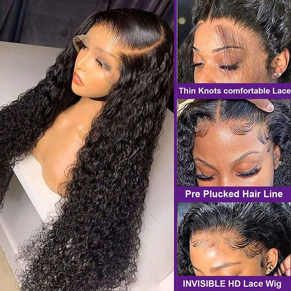 Loose Deep Wave Human Hair Lace Front Wig
