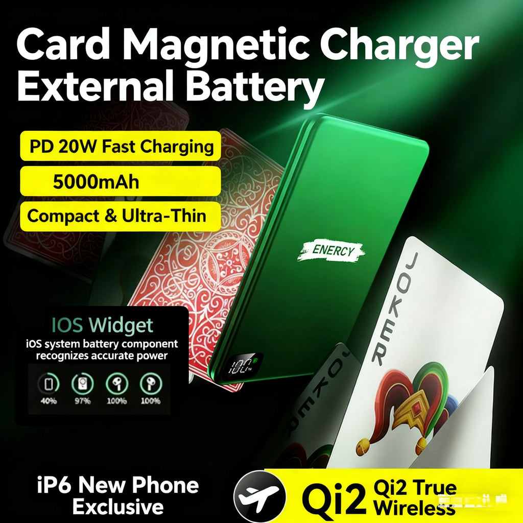 Original alloy Qi2 Powerbank for magsafe external auxiliary battery magnetic Power banks wireless charger for iPhone Airpods Pro