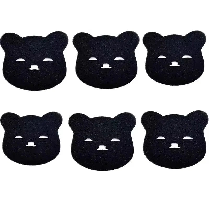 4-8Pcs Pet Hair Remover Bear Shape Laundry Balls Washing Machine Lint Catcher Reusable Clothes Sofa Cat Dog Fur Cleaning Sponge