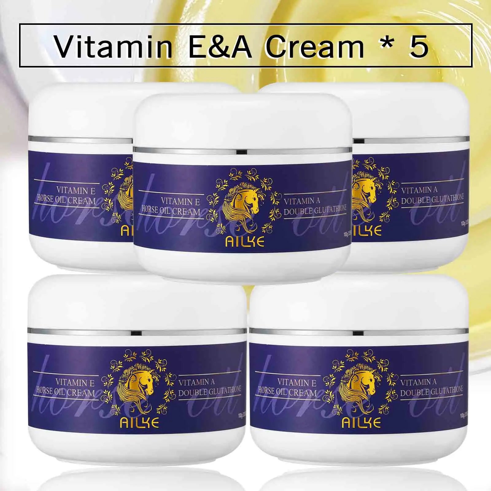 AILKE Whitening Skin Care Set, Lightening, With Double Glutathione, Reduce Black, Dark and White Spots, For All Skin Types