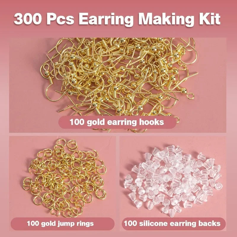 925 Silver Earring Hooks for Jewelry Making 300pcs DIY