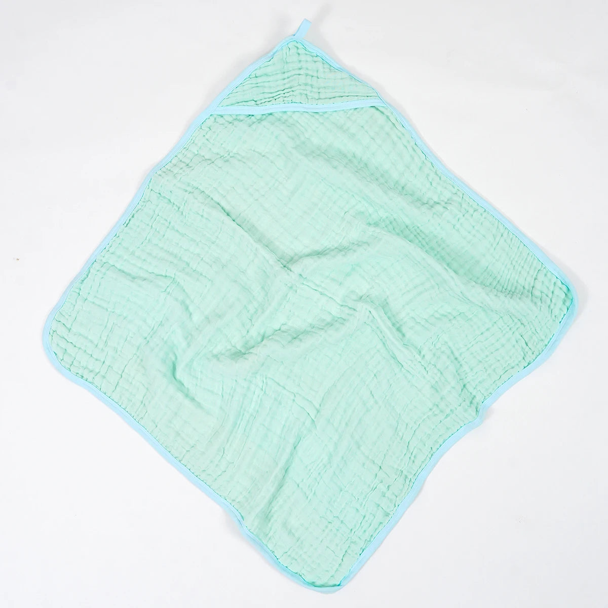 Elinfant 1PC Solid Color Absorbent Baby Hooded Towel 100% Cotton