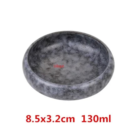 Ceramic Seasoning dish Japanese snack dish soy sushi sauce dish gravy Sauce Vinegar Jam Dishes Kitchen Small Plate Tableware