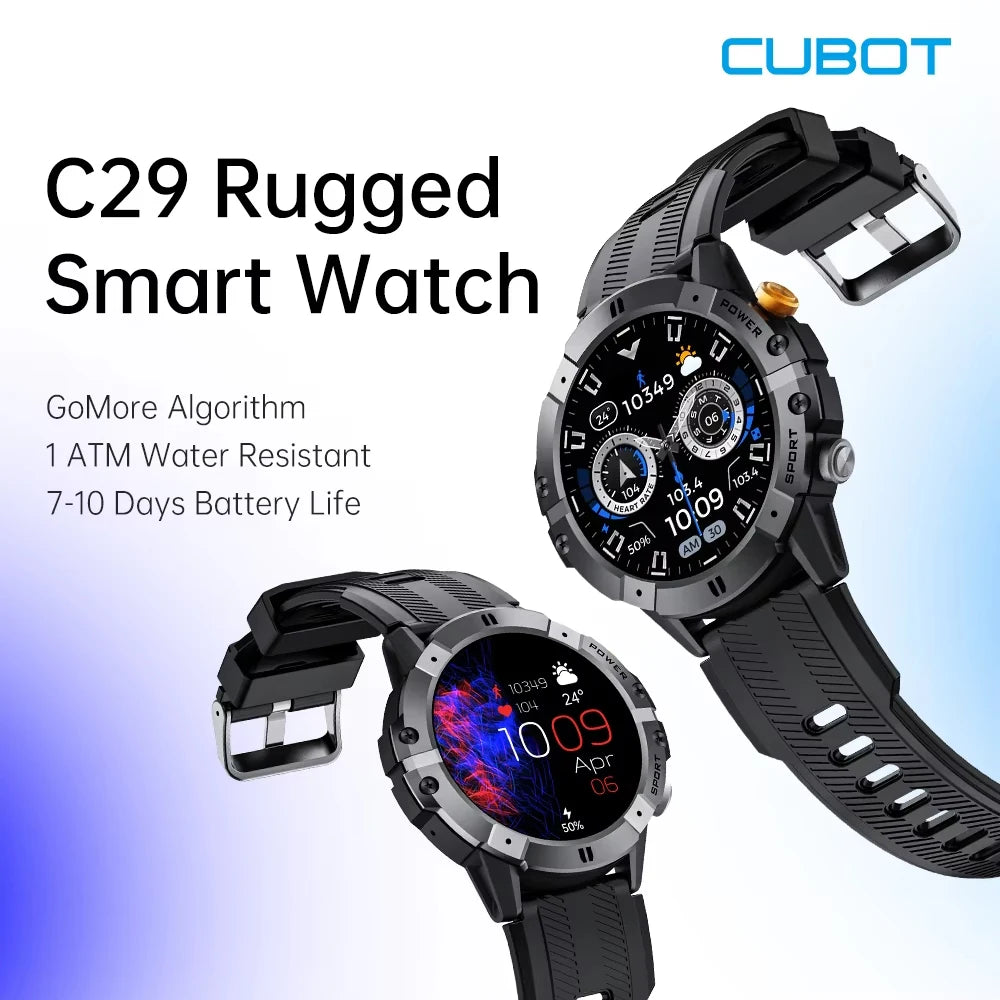 CUBOT C29 SmartWatch 1.52-inch 1ATM Waterproof Sport Watch for