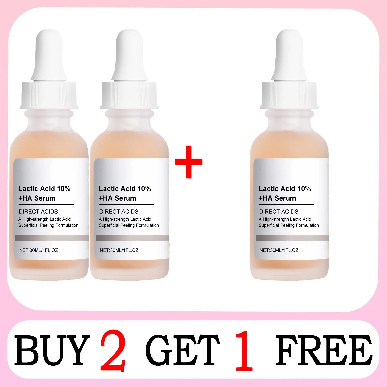Remove Large Pores Serum Lactic Acid Facial Pore Shrinking Repairing Products Pore Minimizing Firming Smooth Korean Skin Care