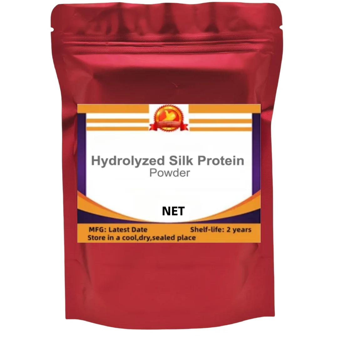 High Quality Hydrolyzed Silk Protein Powder,silk Fibroin Cosmetic Material For Skin Care