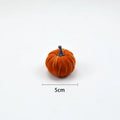 Velvet Artificial Pumpkin Decoration Desktop Pumpkin Ornament Christmas Thanksgiving