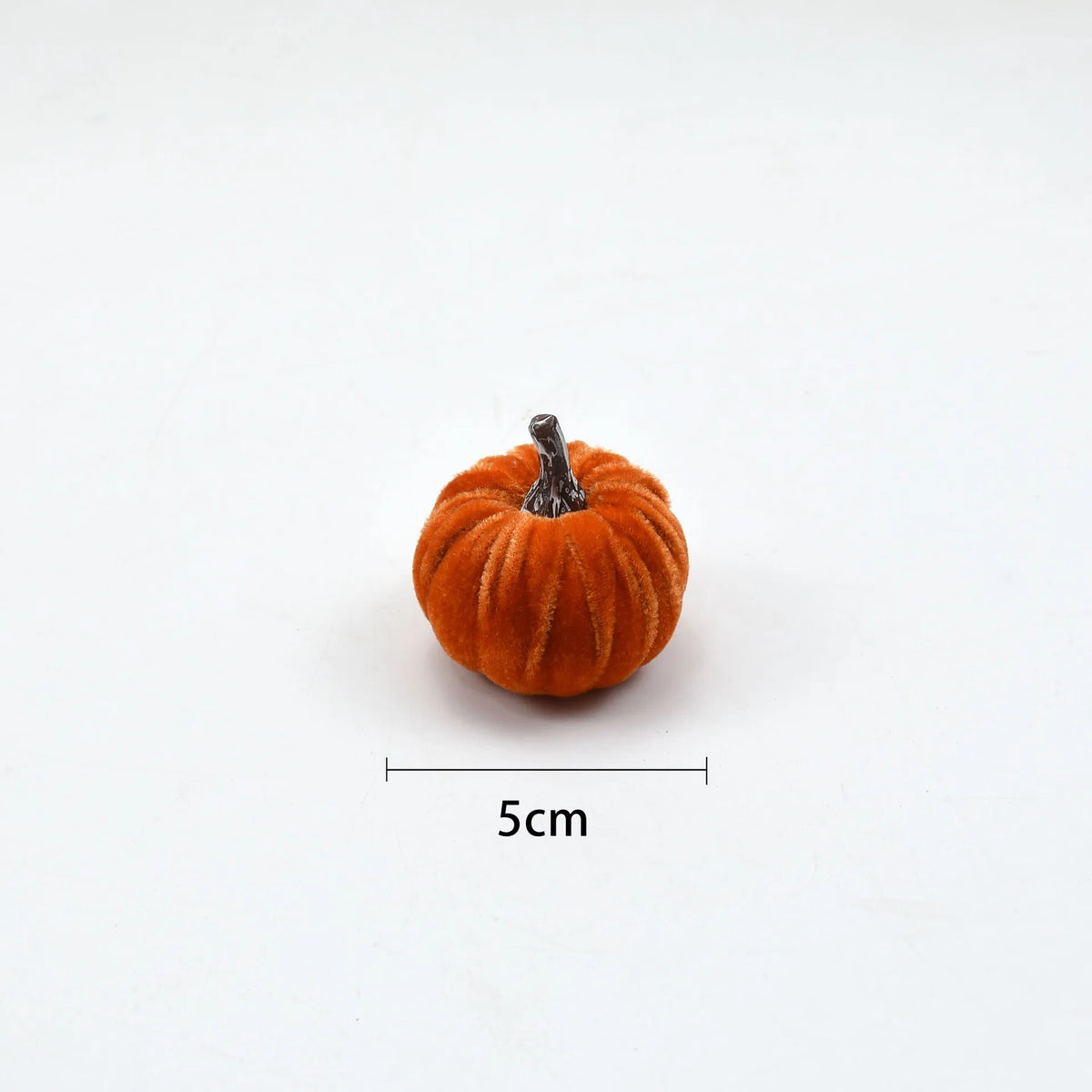 Velvet Artificial Pumpkin Decoration Desktop Pumpkin Ornament Christmas Thanksgiving