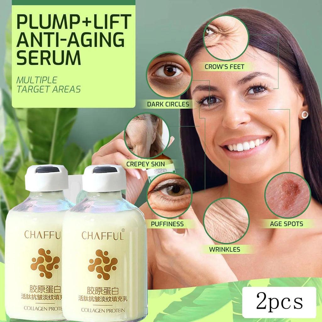 Collagen Face Serum Skincare Facial Essence Liquid Firming