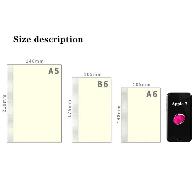 A5/A6/B6 Journal Planner Refill Inserts