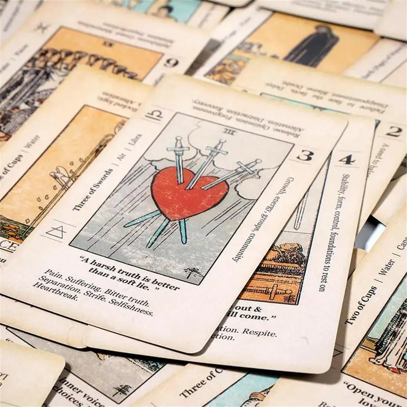 HOT Meanings Tarot Cards for Beginners on Them on