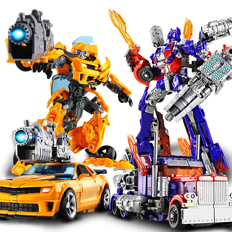 Transformation Toys Robot Car Alloy Plastic YS04A Optimu Prim Action Figure Anime Movie Series Birthday Gift