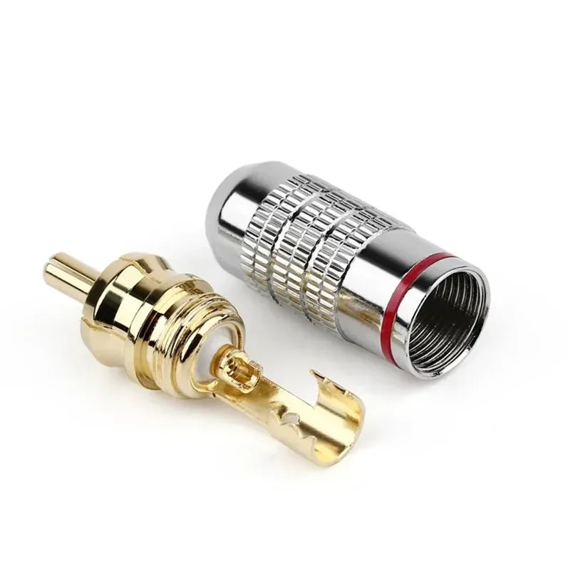 RCA Connector Plug Audio Jack Male Headphone Consumer Electronics