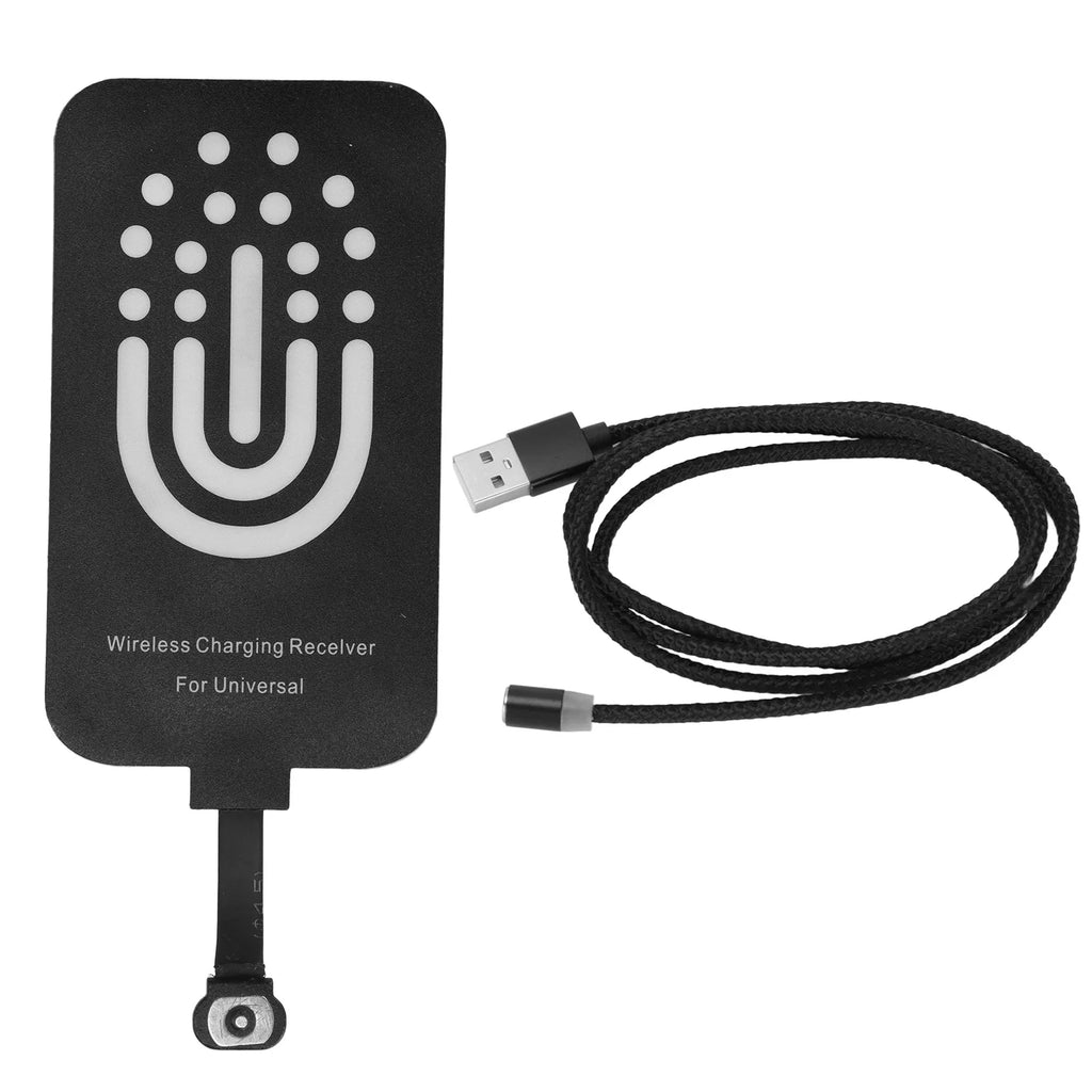 Type-C Wireless Charger Universal Ultra-Thin Wireless Charging Receiver Pad Includes Magnetic Charging Cable
