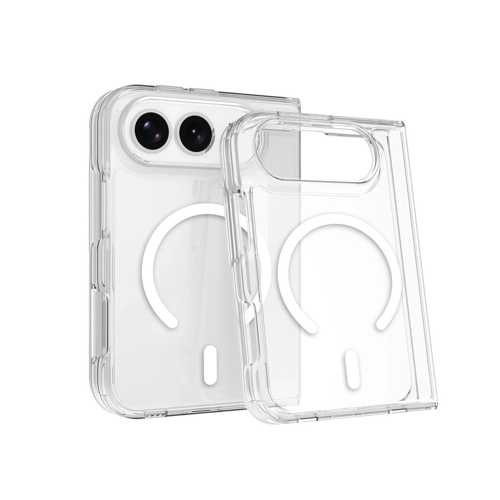Cell Phone Accessories Anti-yellow Shockproof Clear Magnetic Case for