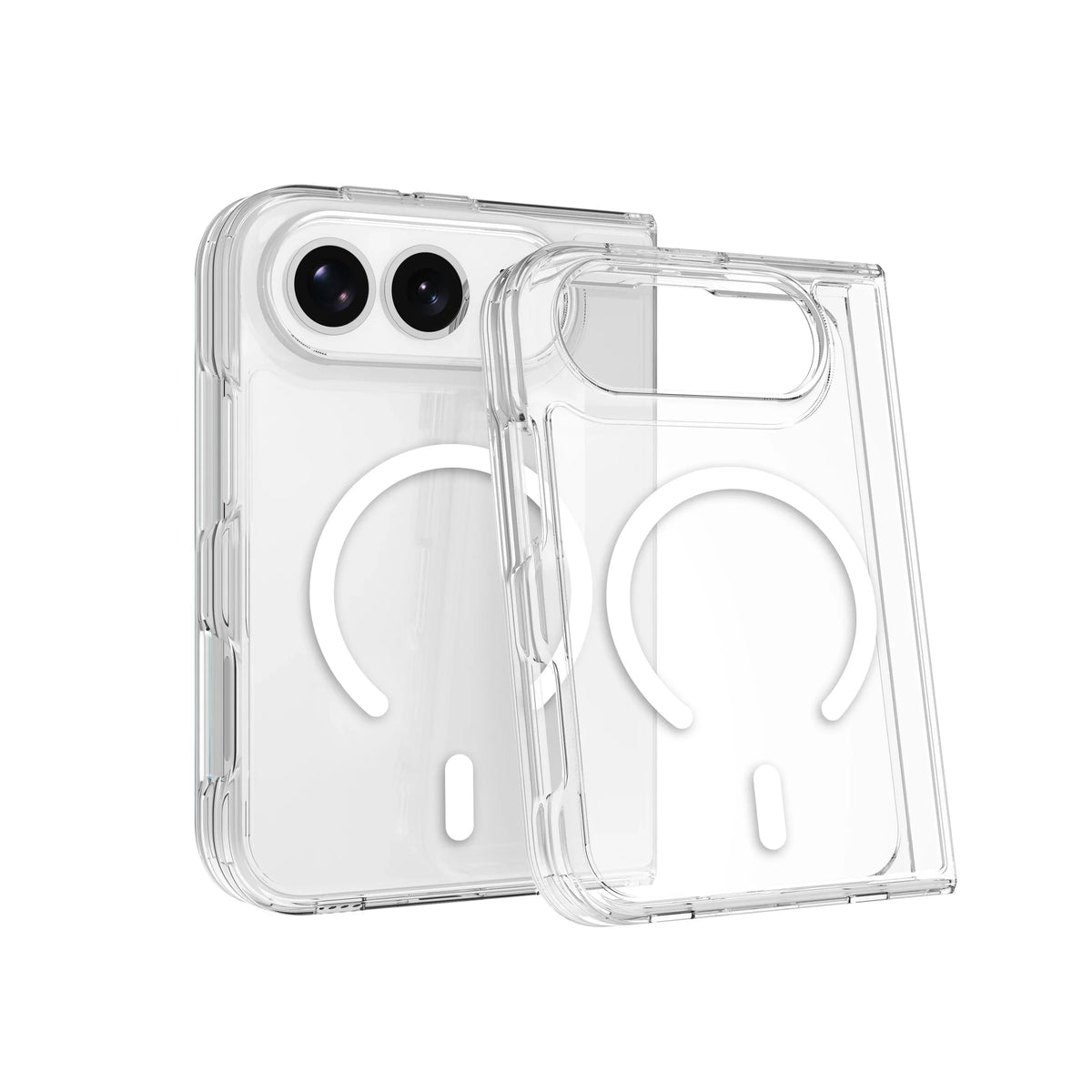 Cell Phone Accessories Anti-yellow Shockproof Clear Magnetic Case for