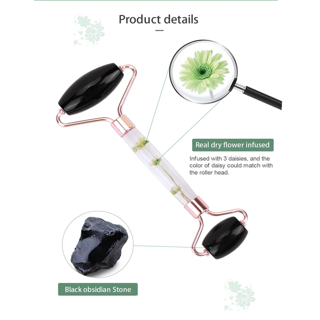 Natural Jade Roller Massager for Face Roller Face Massager Women Facial Beauty Skin Care Tools Body Relaxing Massager Good Gift
