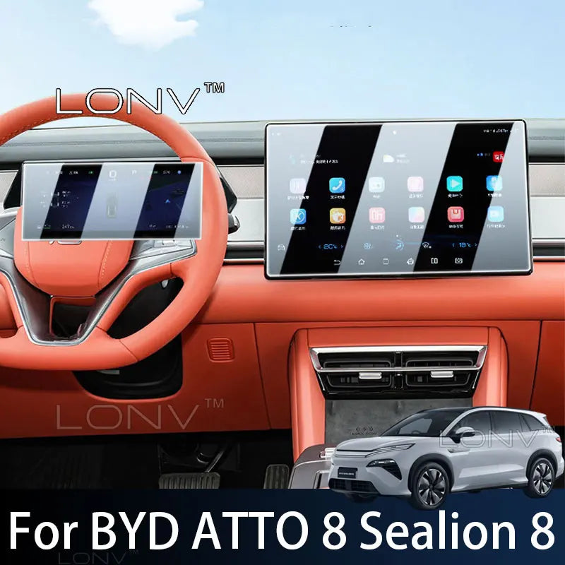 Tempered Glass Screen Protector for BYD Sealion 8