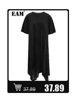 [EAM] Loose Fit Asymmetrical Big Size Sweatshirt New High Collar Long Sleeve Women Big Size Fashion Spring Autumn 2026 19A-a124