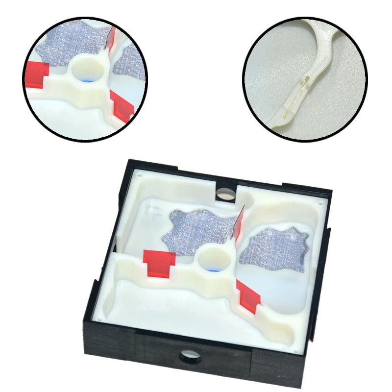 Unlimited Expansion Ant Farm Acrylic Ant Nest with Feeding Area Gypsum Pet Anthill Workshop Ant House Moisturizing Water Tower