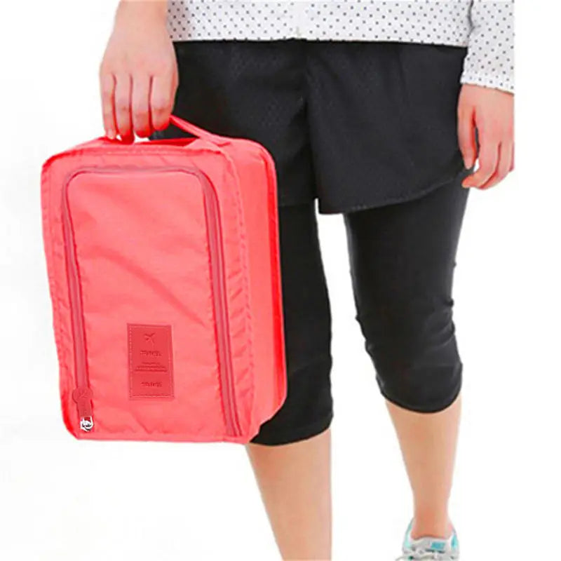 Portable Shoe Bags Travel Holds Multifunction Folding Storage Handbag