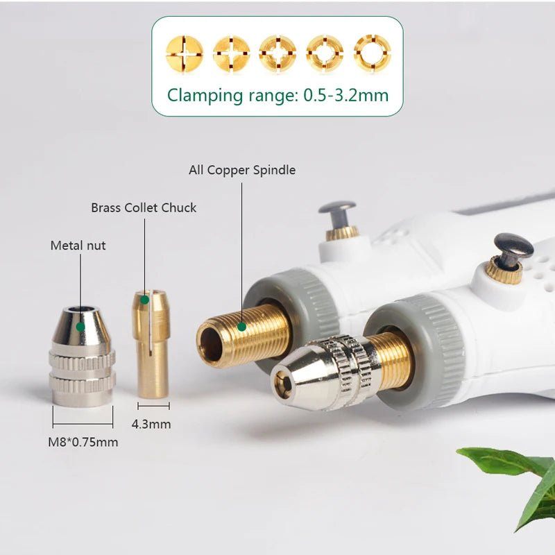 3 Speed USB Cordless Rotary Tool Dremel DIY Mini