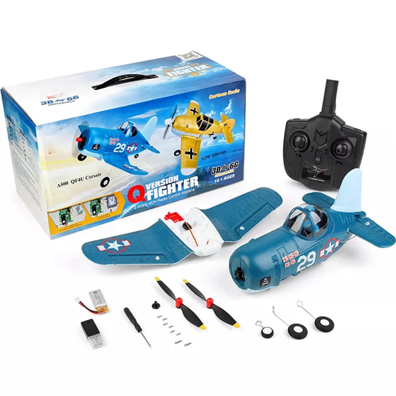 WLtoys F4U A500 /A250 4Ch 6G/3D Stunt Plane Six