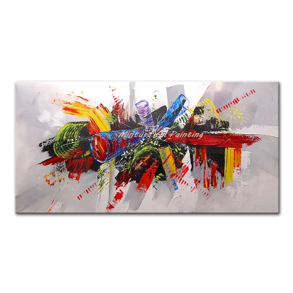 Classic Abstract Aesthetics Wall Art Block Texture HD Oil On Canvas Posters And Prints Home Bedroom Living Room Decoration Gifts