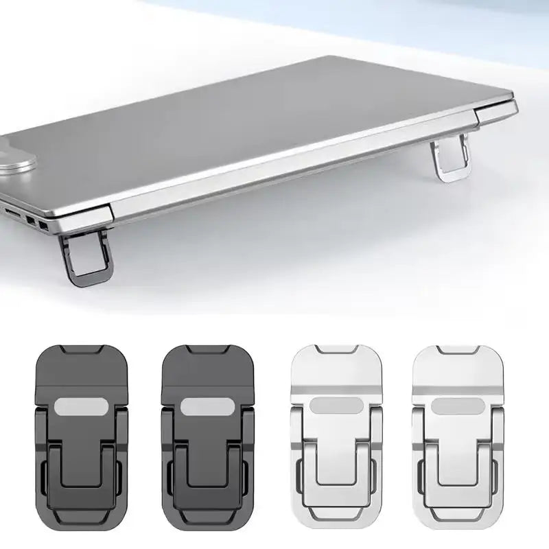 Set Foldable Laptop Stand Portable Notebook Support Holder Adjustable