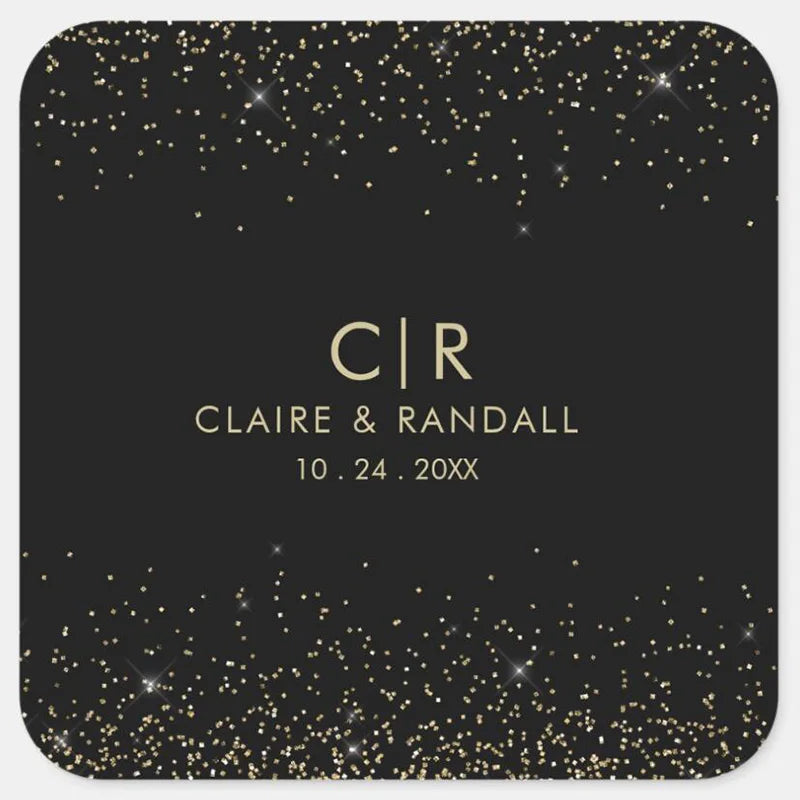 Custom Stickers and Custom Logo Wedding Birthday Christening Stickers