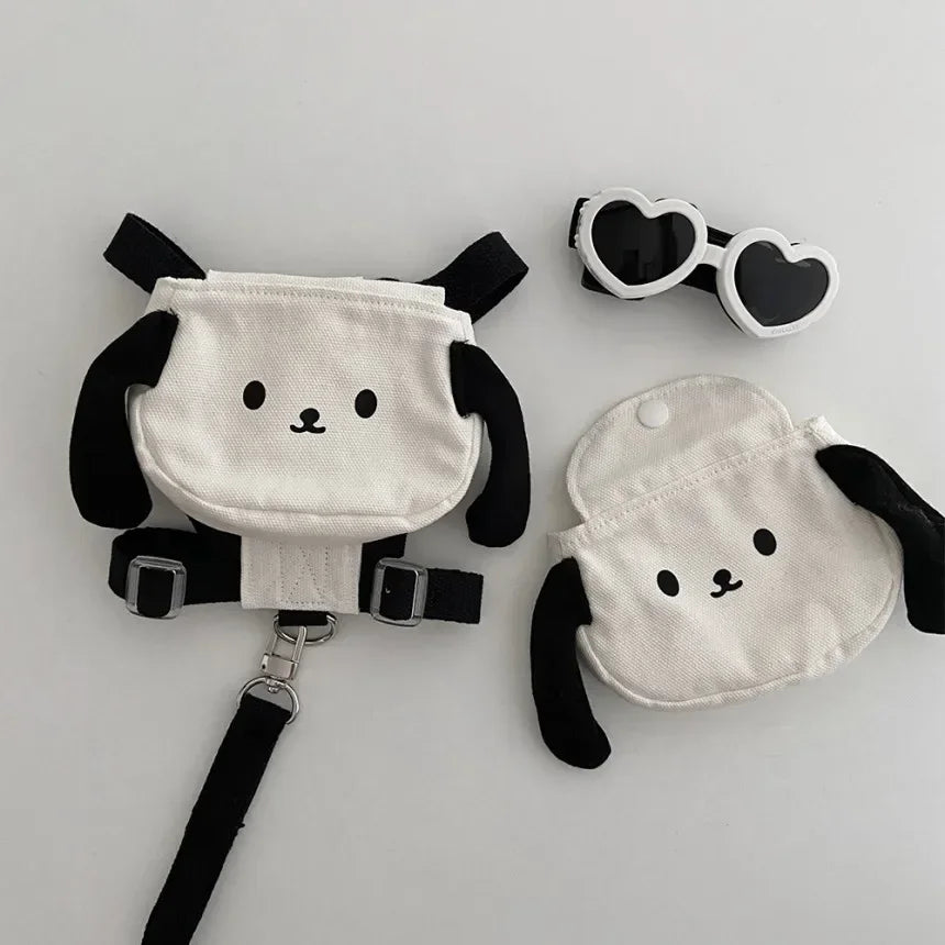 Ins Puppy Dog Cat Go Out Pet Backpack Feces Picking Bag Snack Bag Teddy Backpack Yorkshire Marzis Cute Backpack Dog Accessories
