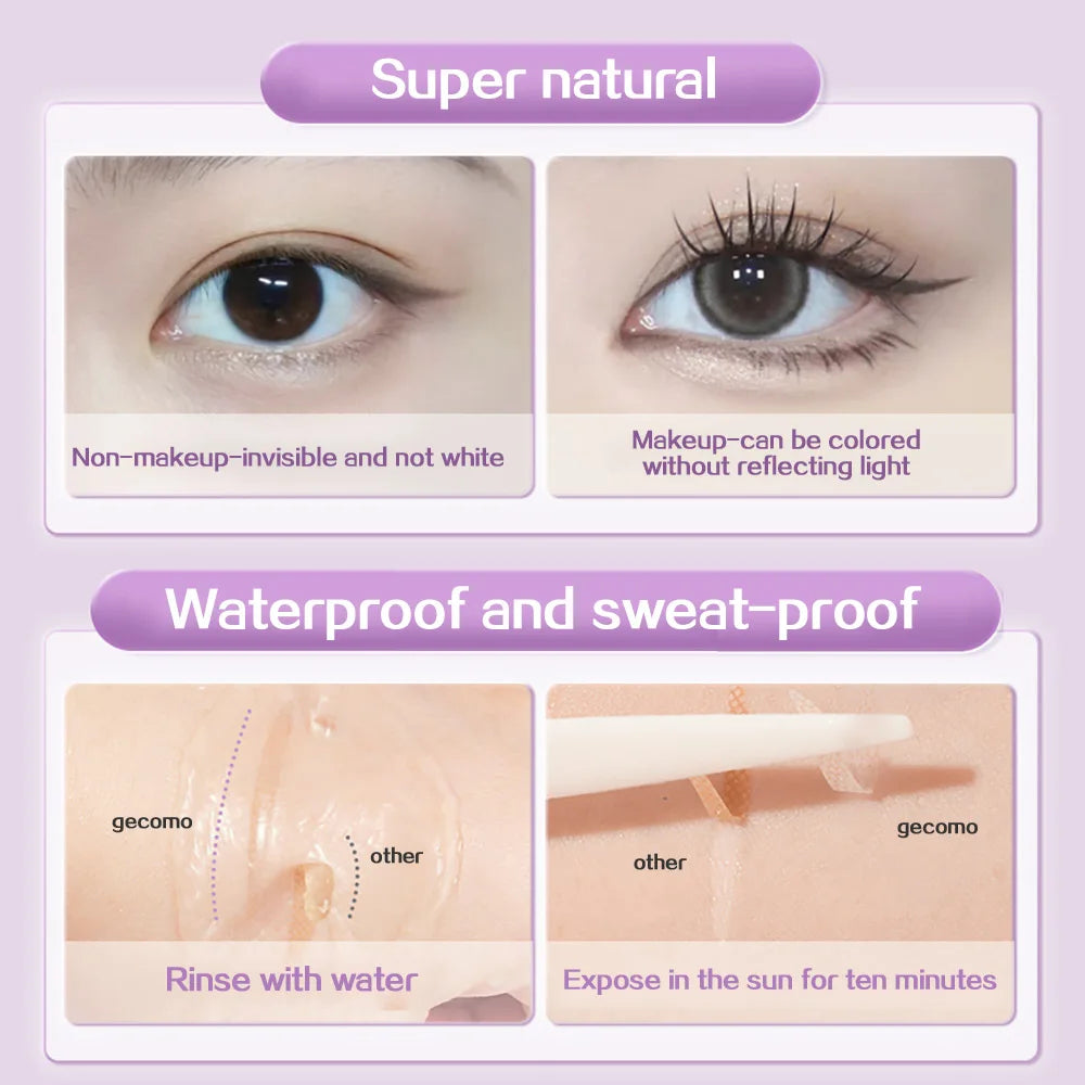 Double Eyelid Stickers Natural Invisible and Long-Lasting Shaping